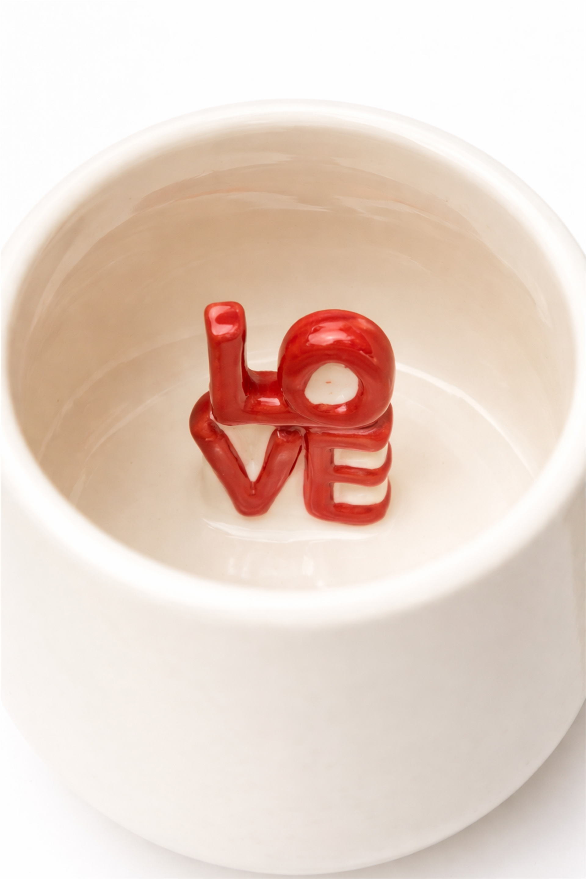 Love Yazılı Seramik Kupa
