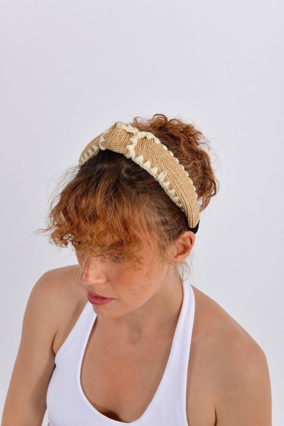 Vela Weave Taç – Ivory