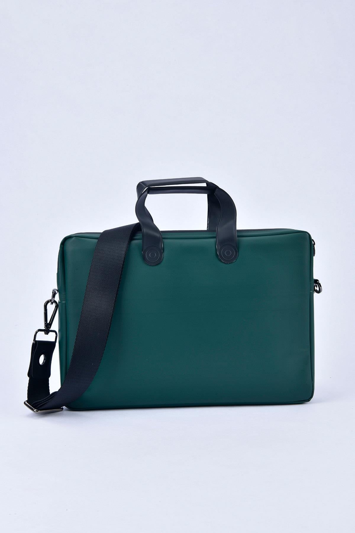 Olive Green Align Laptop Bag