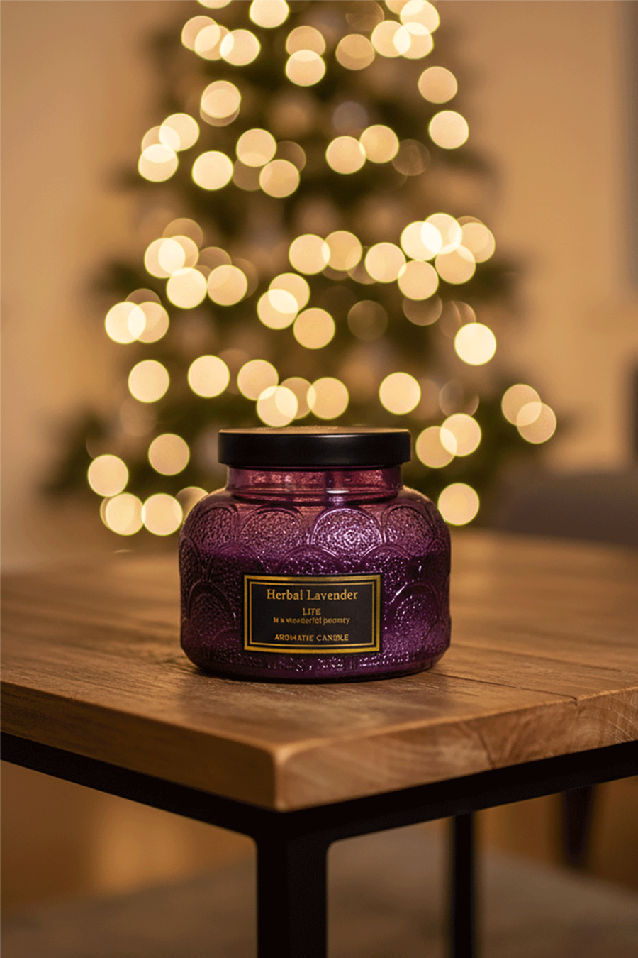Lavender Aromatic Candle