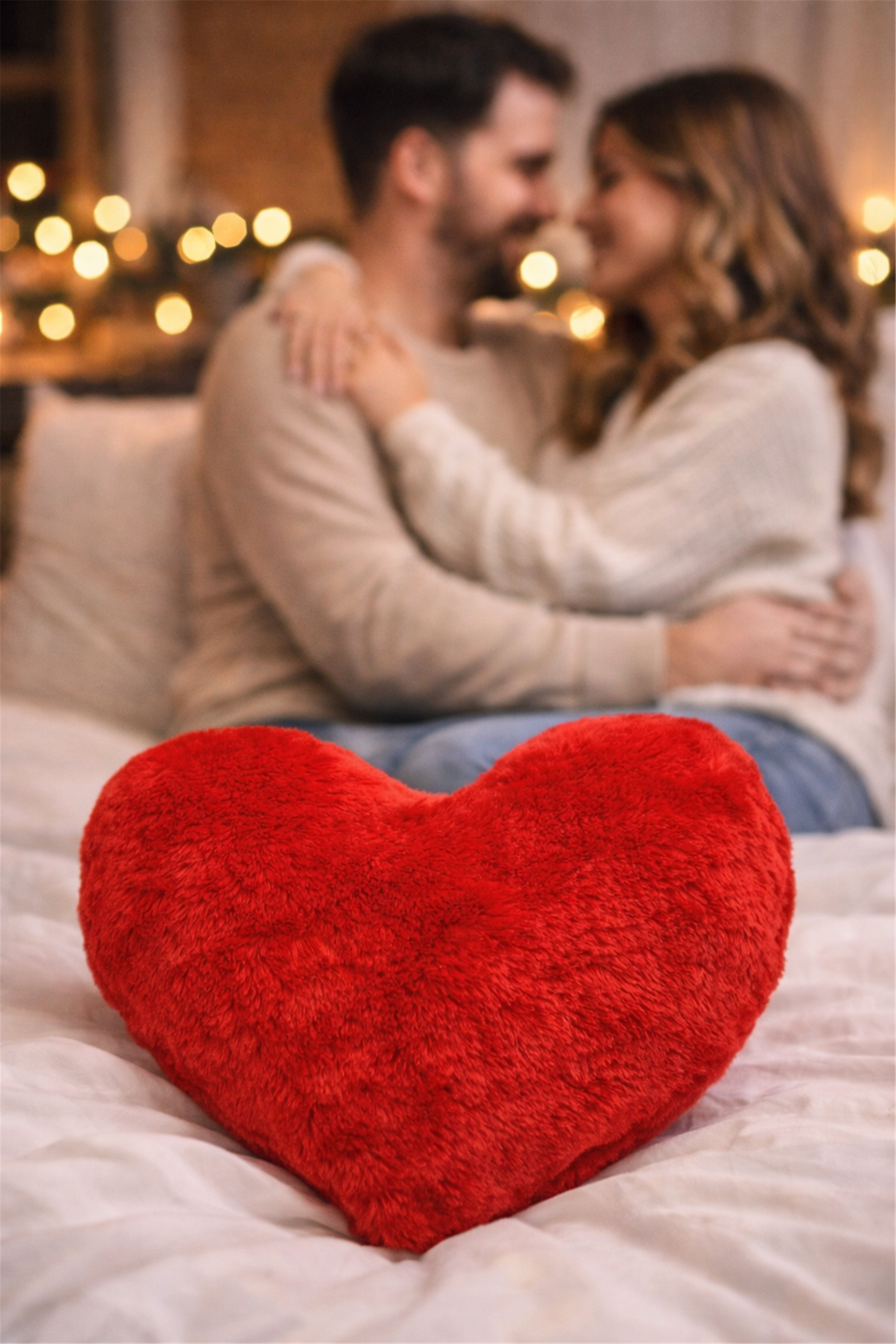 Heart-shaped Soft Cushion