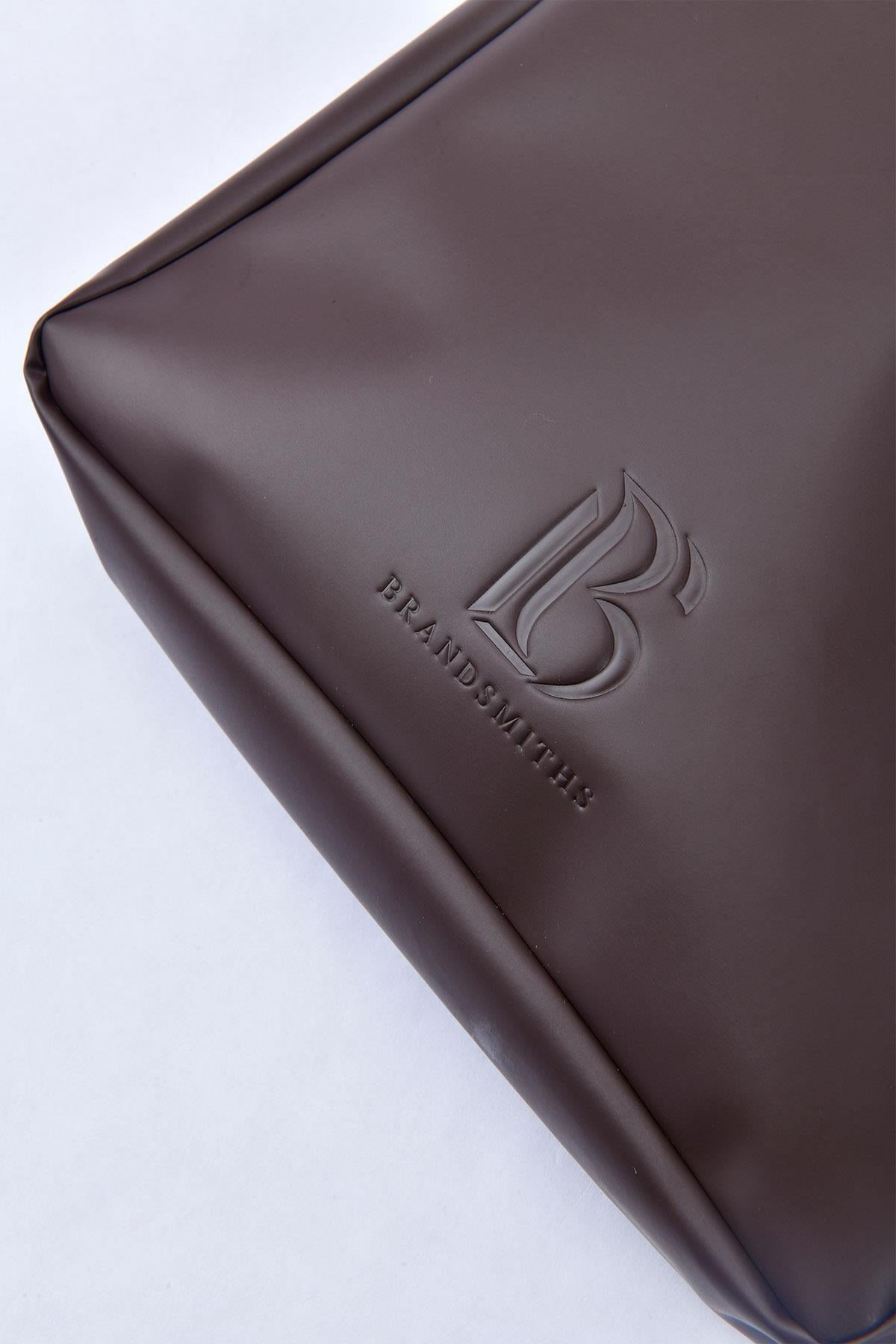 Mocha (Brown) Structured Backpack