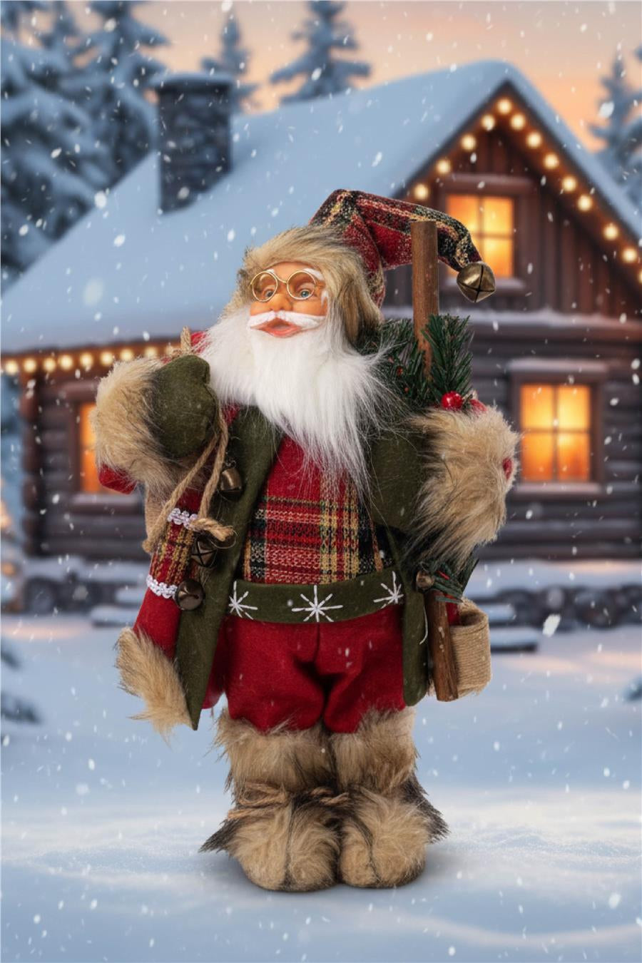 Noel Baba Figürü Koleksiyonu-30 cm